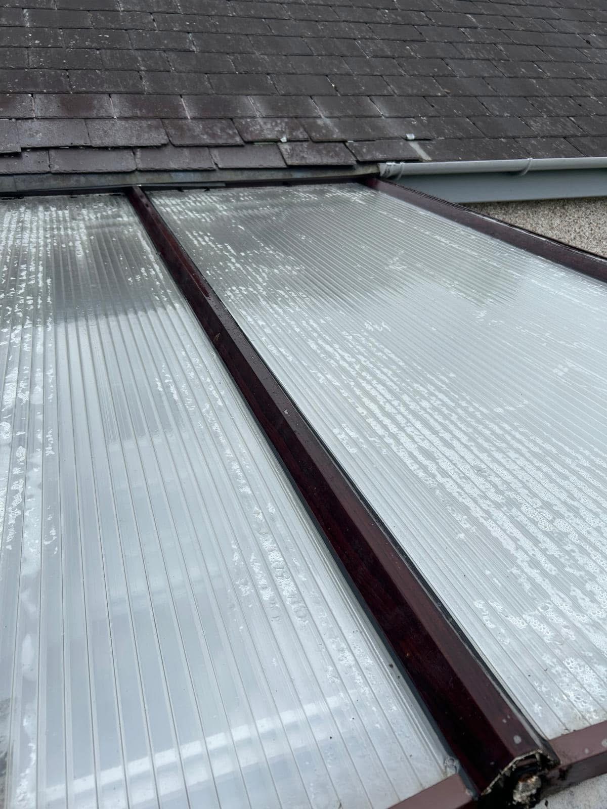 After Conservatory Roof Cleaning